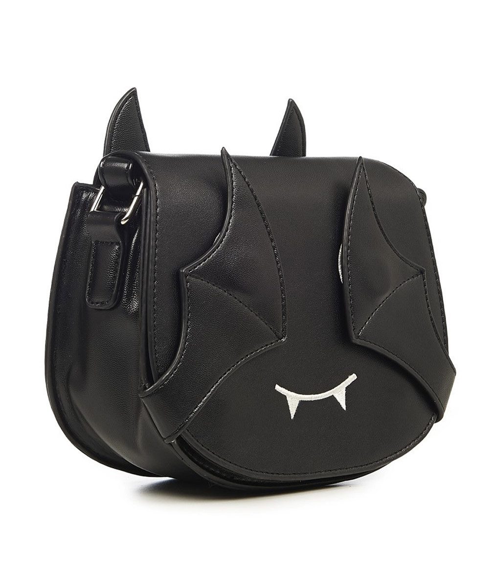 Banned Schultertasche Release The Bats, Fledermaus Handtasche