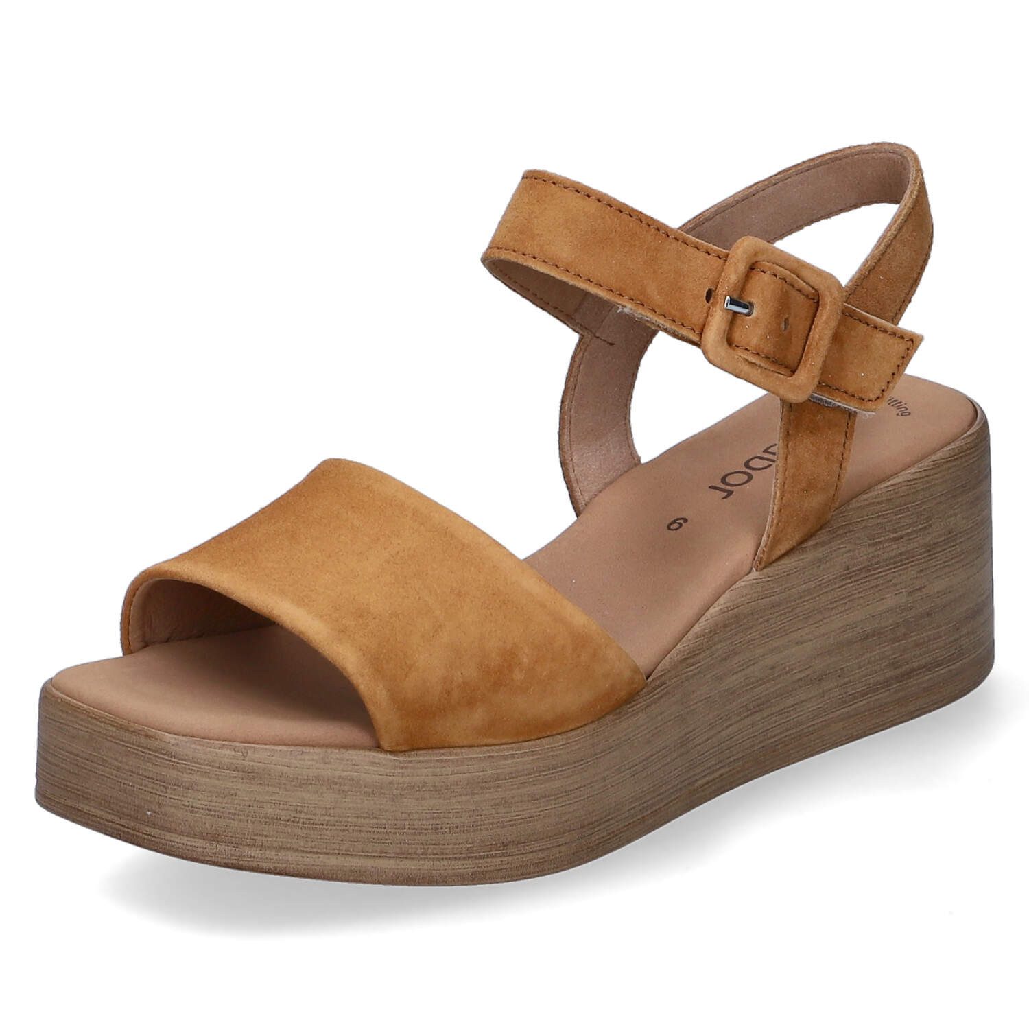 Gabor Gabor 44.531.14 Damen Rauleder brown Sandalette