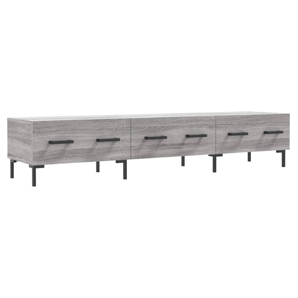 Holzwerkstoff TV-Schrank vidaXL TV-Schrank 150x36x30 Sonoma (1-St) Grau cm