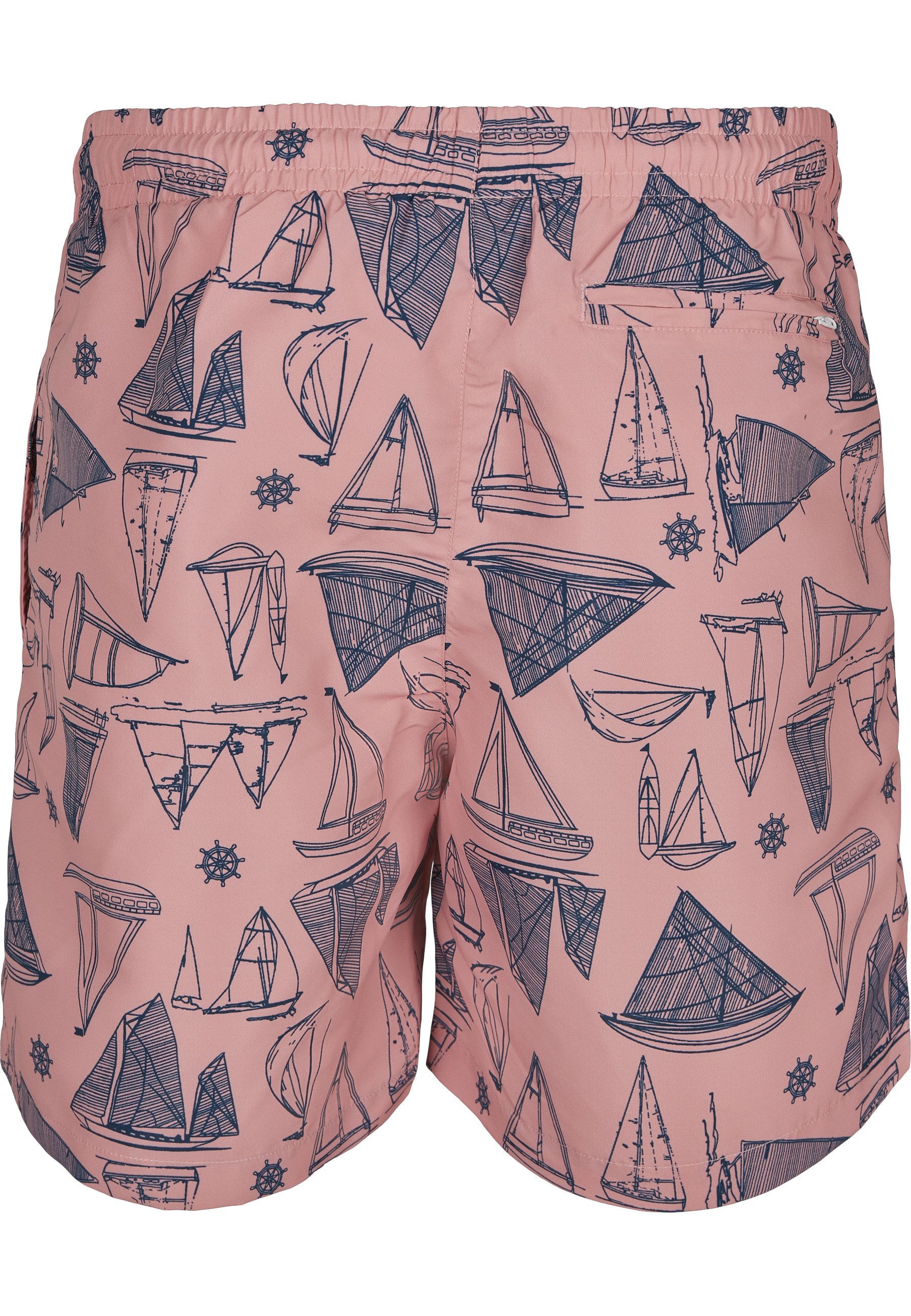 URBAN CLASSICS Badeshorts Urban Classics Herren Pattern Swim Shorts