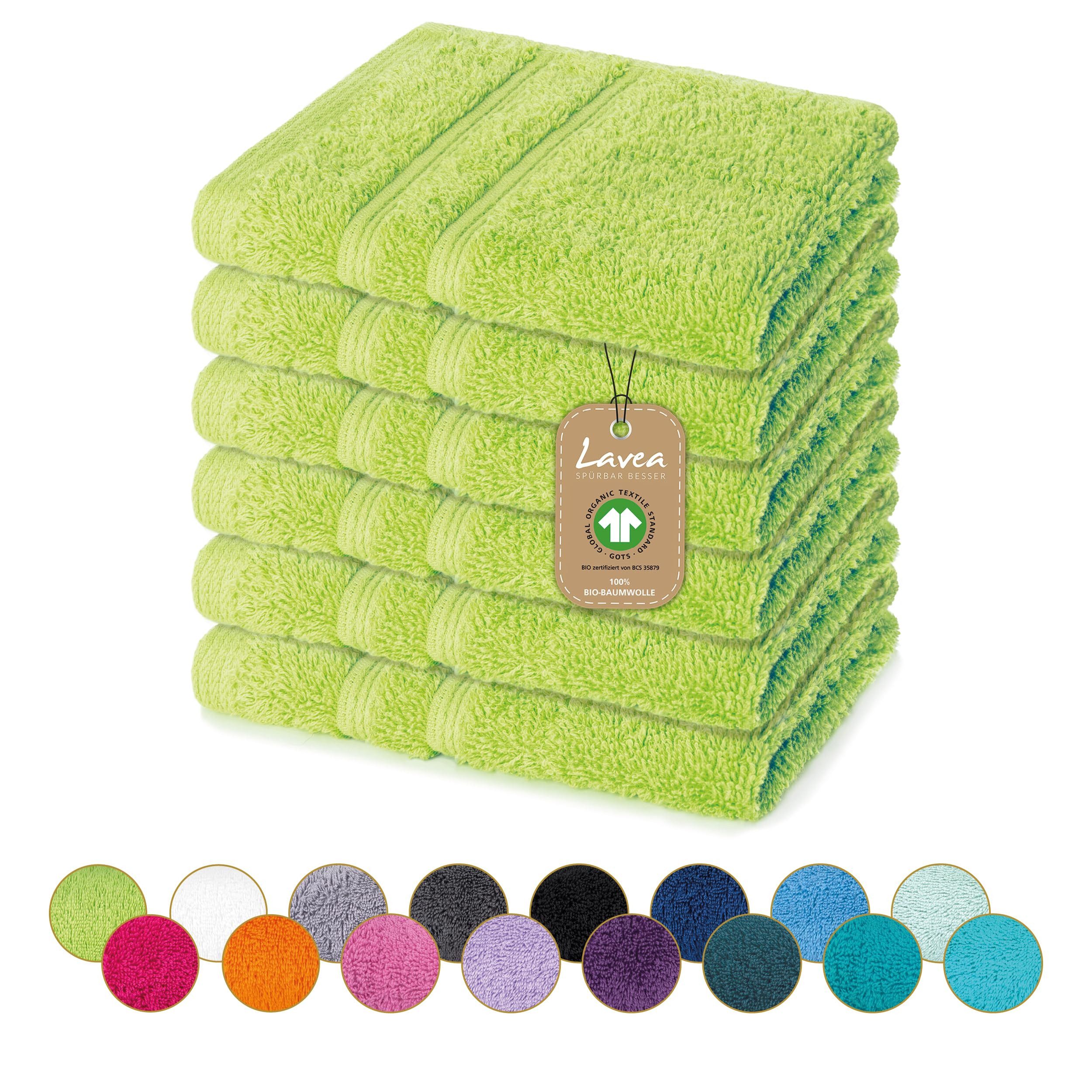 Lavea Handtuch Set Bio-Baumwoll Serie Bali, günstig online kaufen