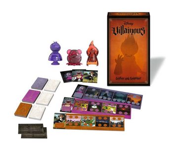 Ravensburger Spiel, Familienspiel Disney Villainous Größer und Gemeiner