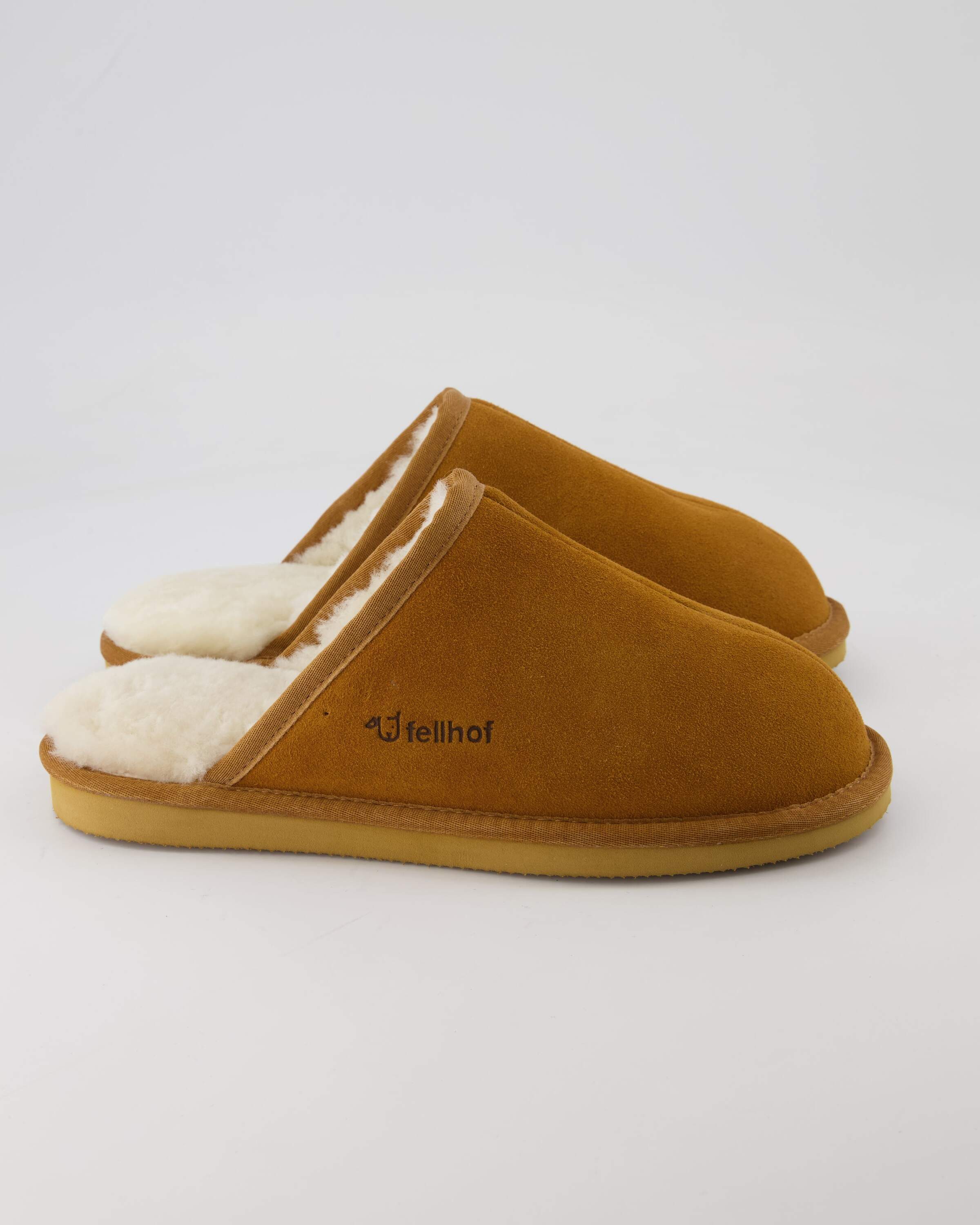 Fellhof Pantoffel Komfort Da. Hausschuh Obermaterial: Leder