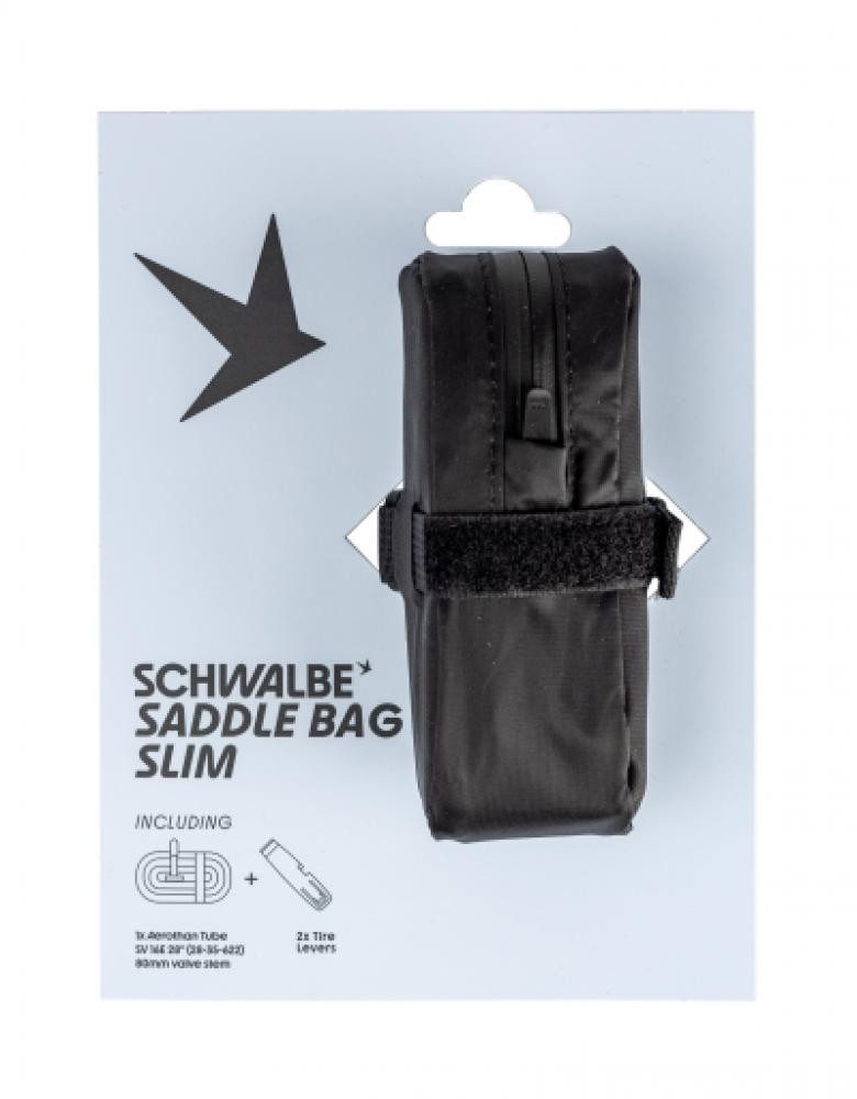 Fahrradtasche Schwalbe AEROTHAN Satteltasche Roadbike (inkl. SV16E 28/35-622) ROT -