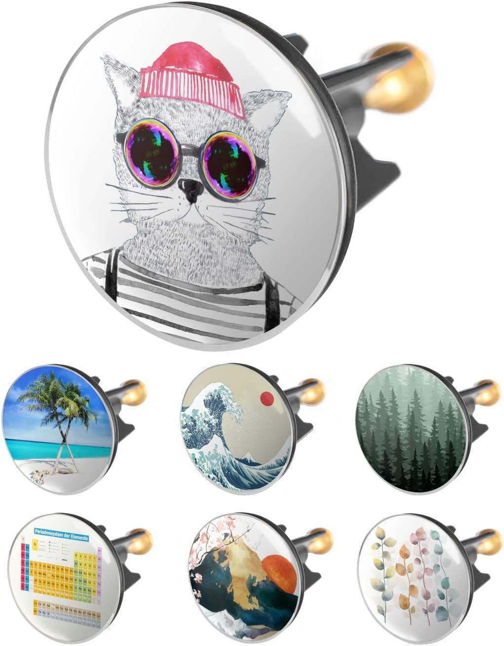 Arteneur Waschbeckenstöpsel, ⌀ 4 cm, 100% günstig online kaufen