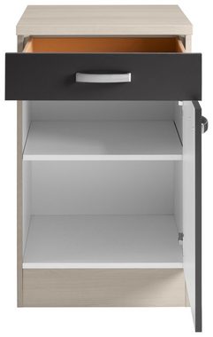 OPTIFIT Unterschrank Faro, mit Metallgriffen, Breite 50 cm