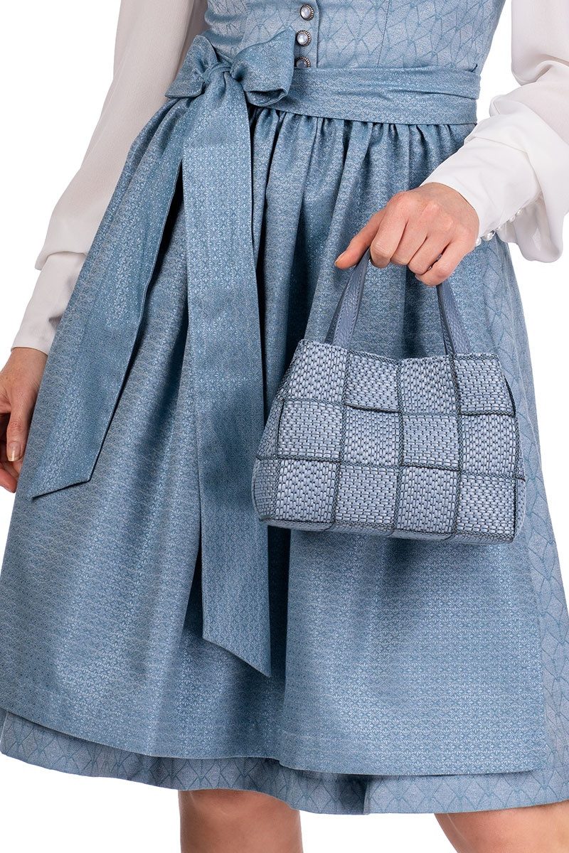 Luise Steiner Handtasche Trachtentasche - FABIA - sand, stahlblau
