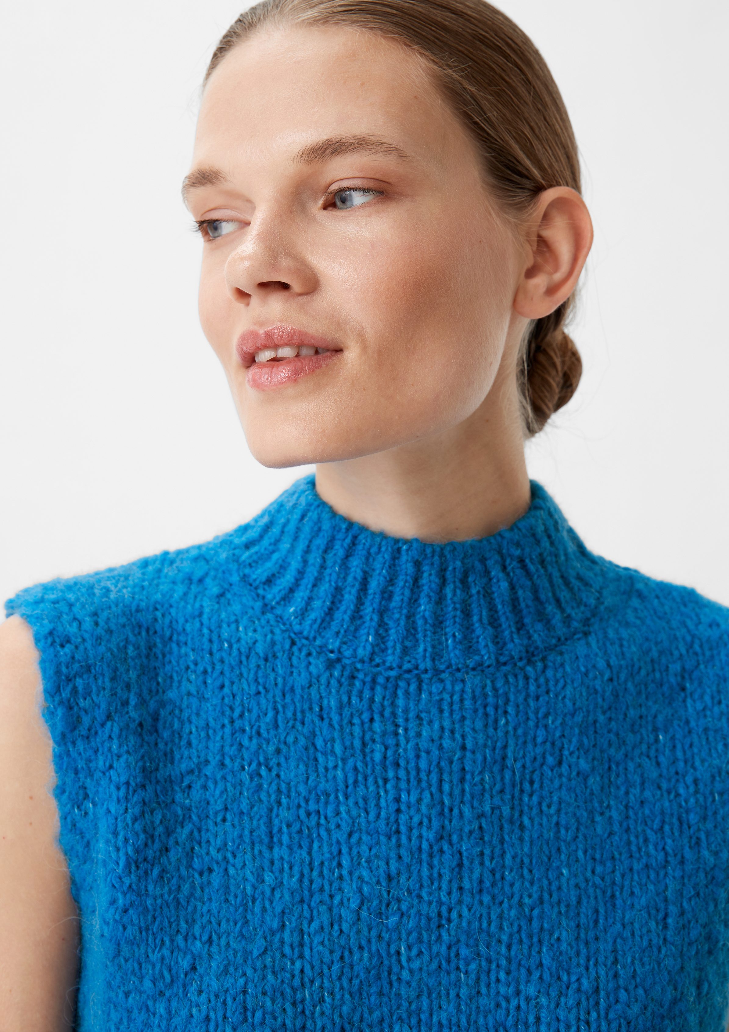 comma Pullunder Strickpullunder aus Alpakamix günstig online kaufen