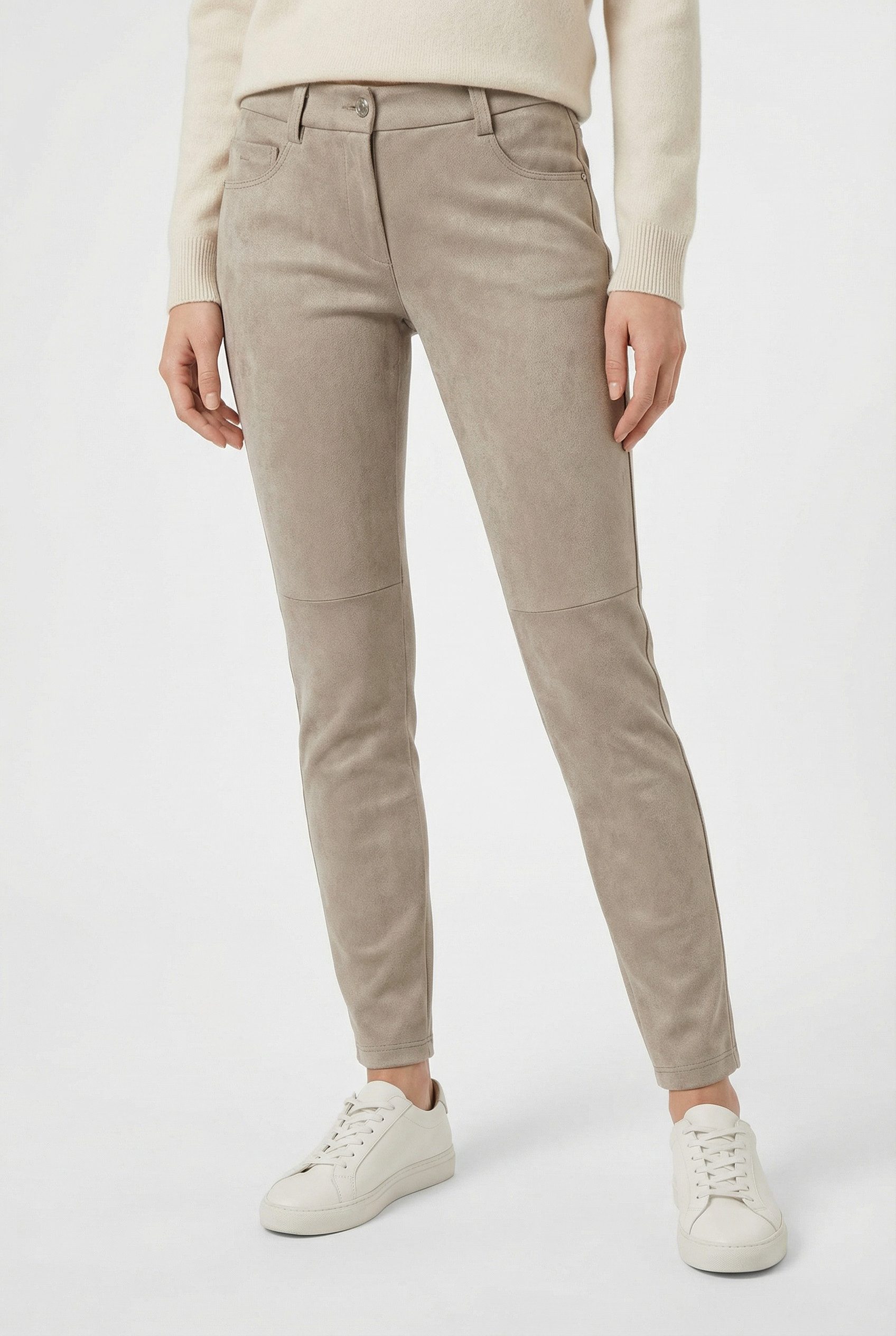 MAC 5-Pocket-Hose MACSLIM Veloursqualität aus elastischem Material