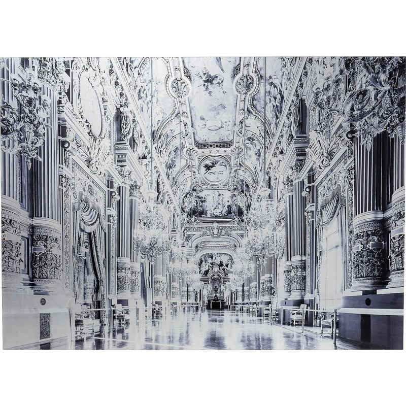 KARE Dekoobjekt Bild Glas Metallic Versailles 120x180cm
