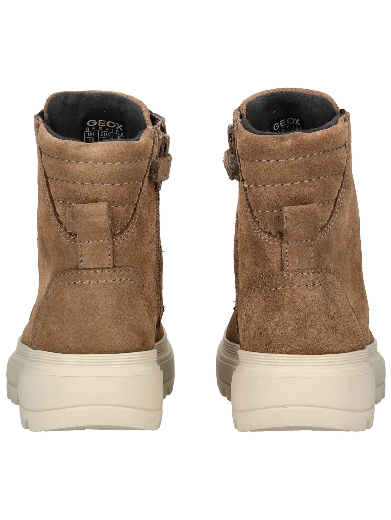 Geox Stiefelette Veloursleder . Schnürstiefelette