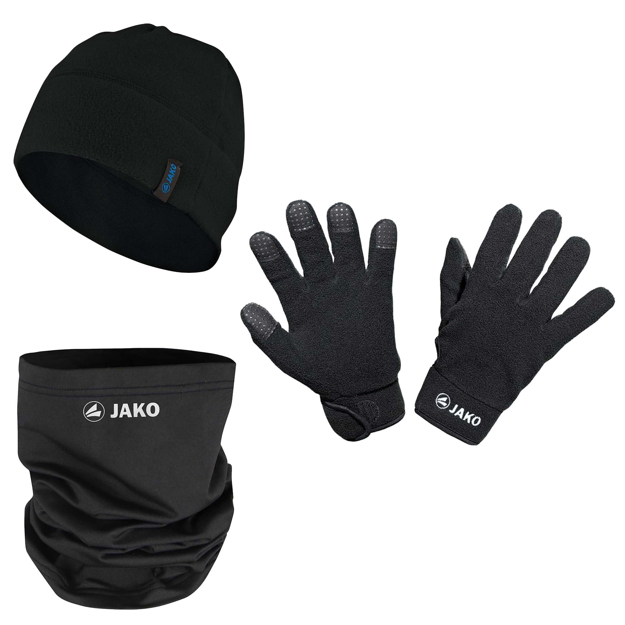 Jako Trainingshandschuhe Jako Mütze + Schal + Handschuhe Winter Set C1299 günstig online kaufen