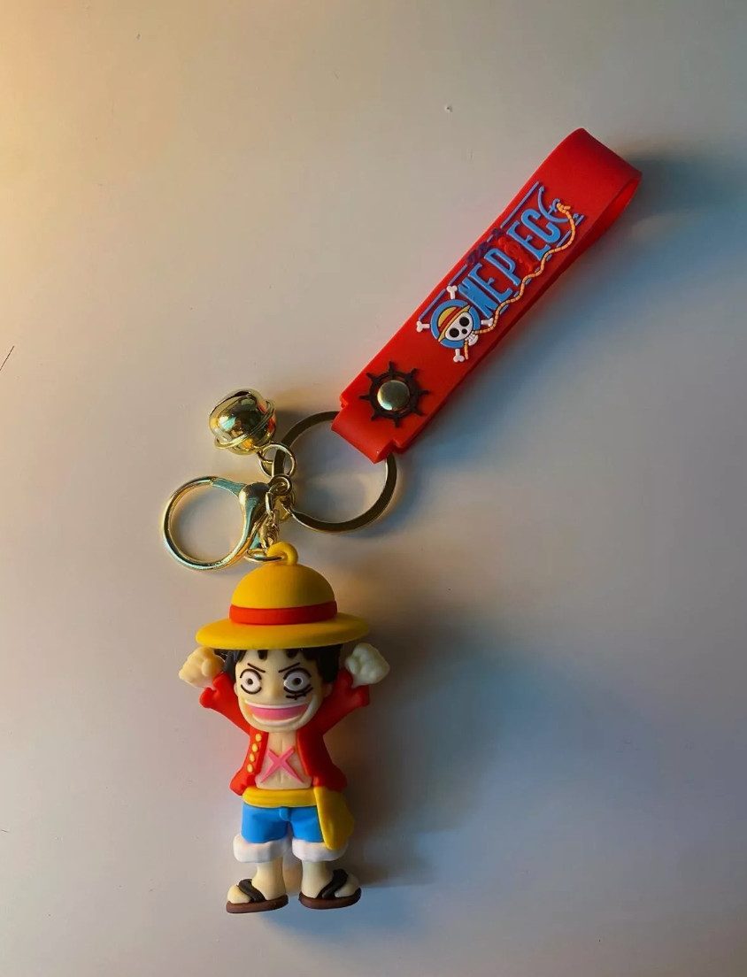 Schlüsselanhänger One Piece Ruffy Schlüsselanhänger 3d Gummi