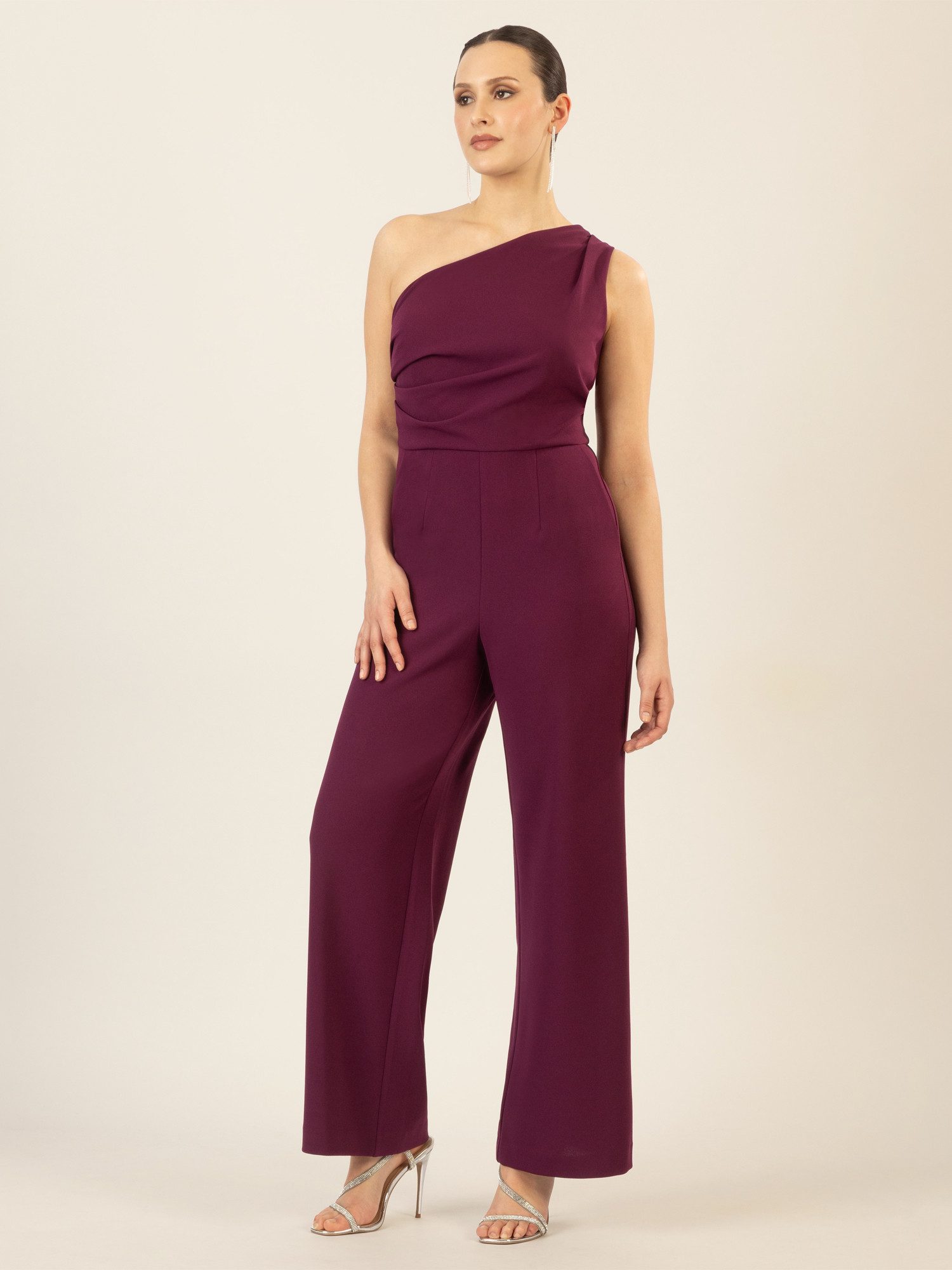 Apart Jumpsuit aus einer leicht strukturierten günstig online kaufen