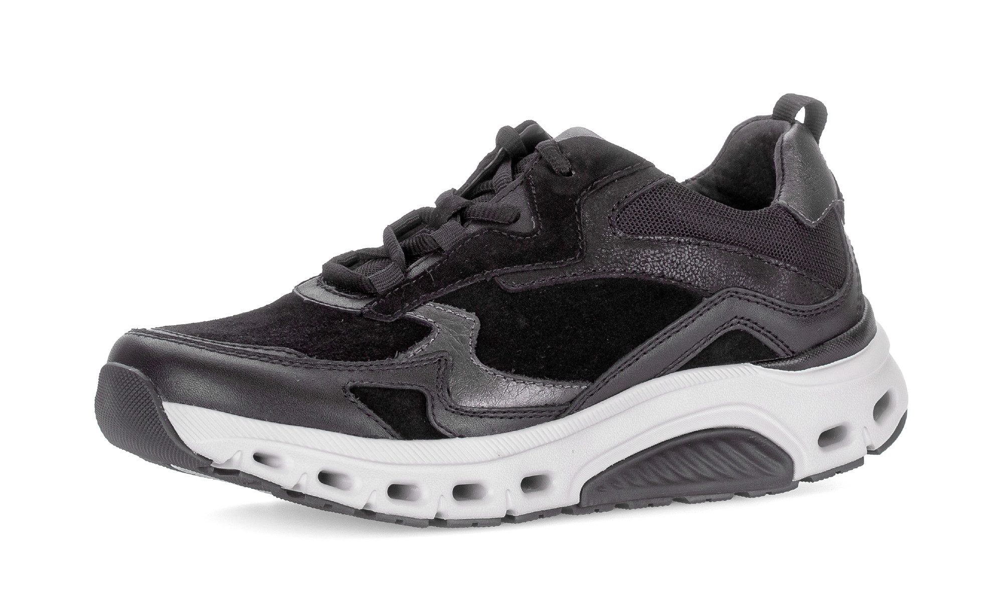 Gabor Rollingsoft Plateausneaker mit gepolstertem Schaftrand