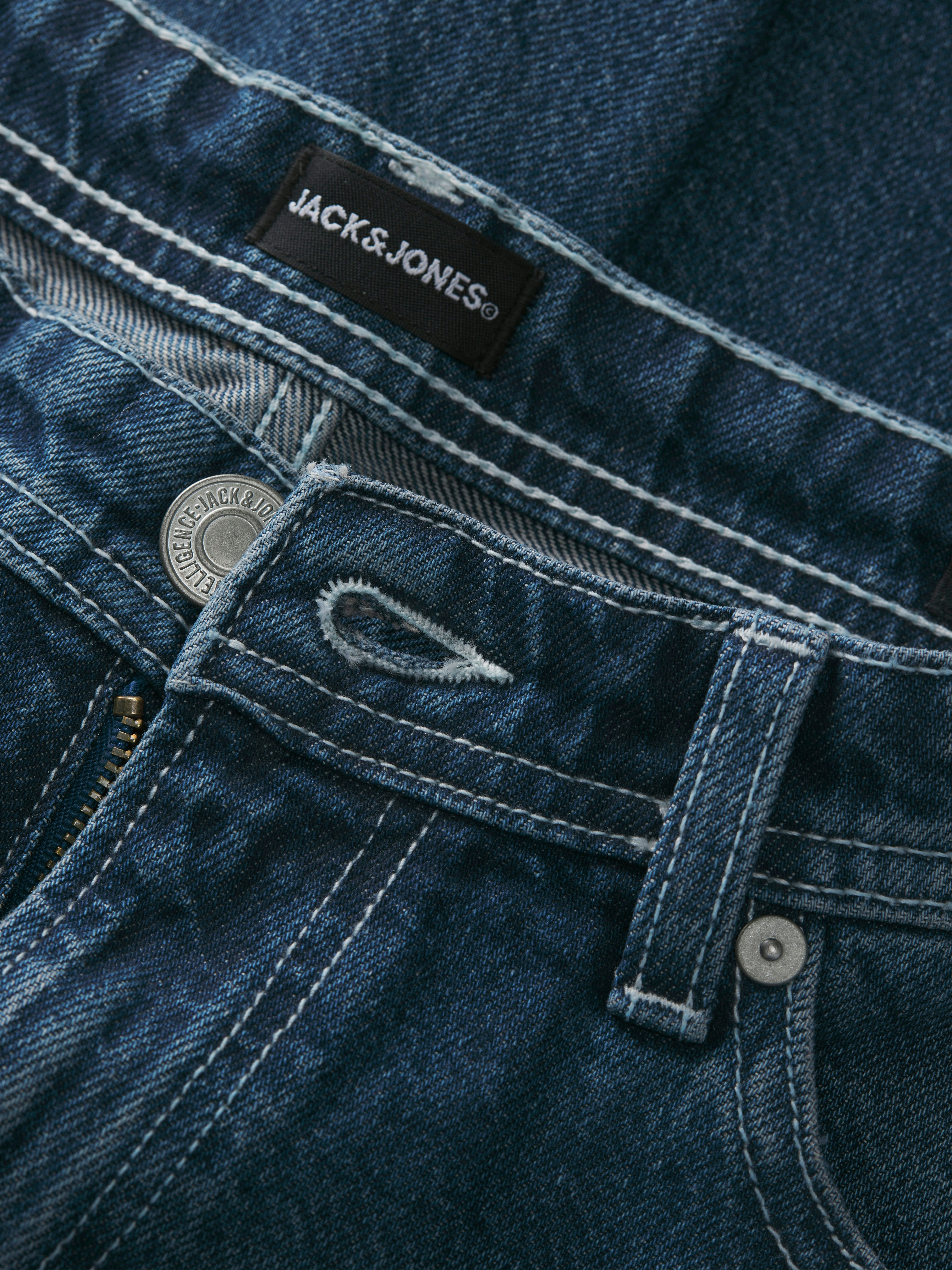 Jack & Jones Junior Relax-fit-Jeans JJIDAVE JJORIGINAL SQ 138 SN JNR – Bild 5 von 5