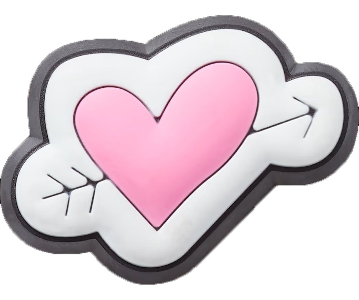 - Heart Jibbitz - Charm Sticker (1-tlg) Schuhanstecker 10009850 Crocs