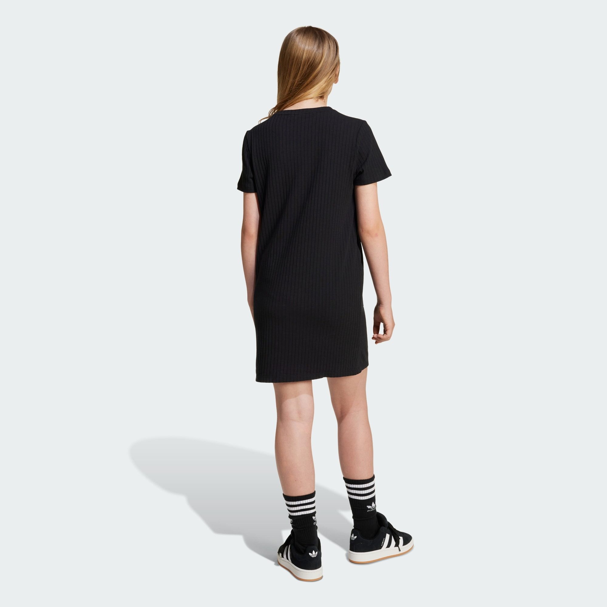 adidas Originals Midikleid RIBBED KIDS KLEID (1-tlg)