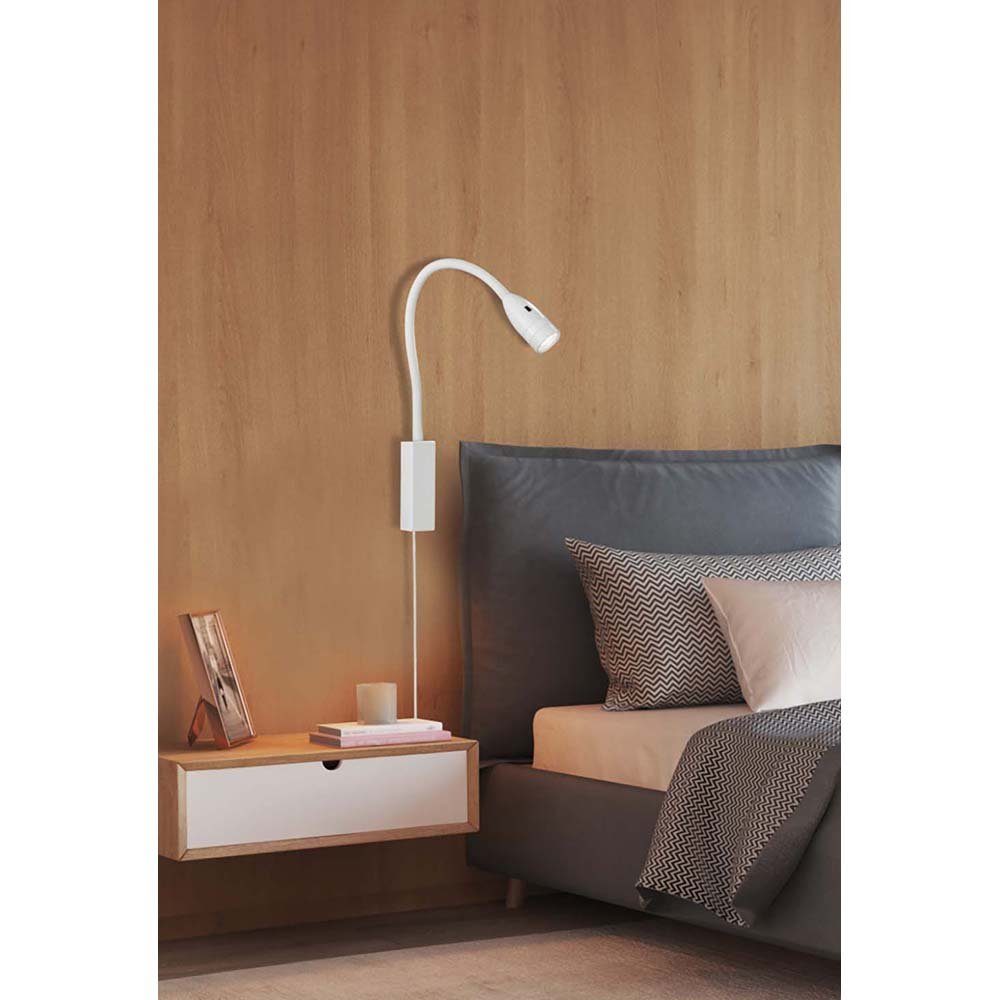 Wandleuchte, Schlafzimmerleuchte Flexo-Spot etc-shop Wandleuchte Wandlampe LED Leselampe LED