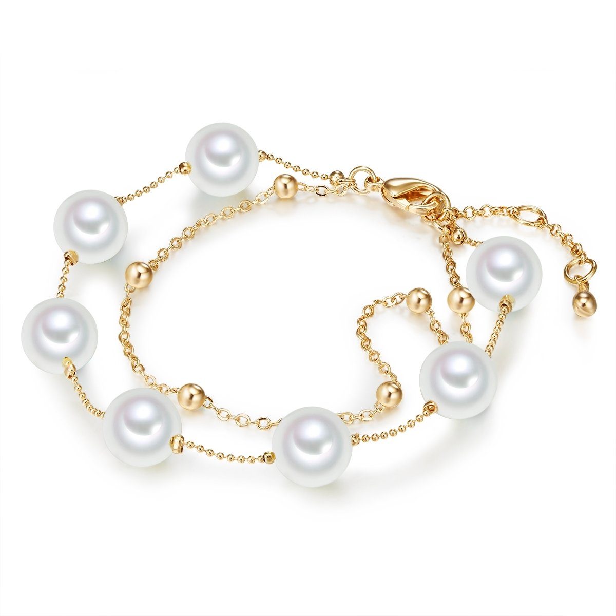 Lulu & Jane Armband gelbgold günstig online kaufen