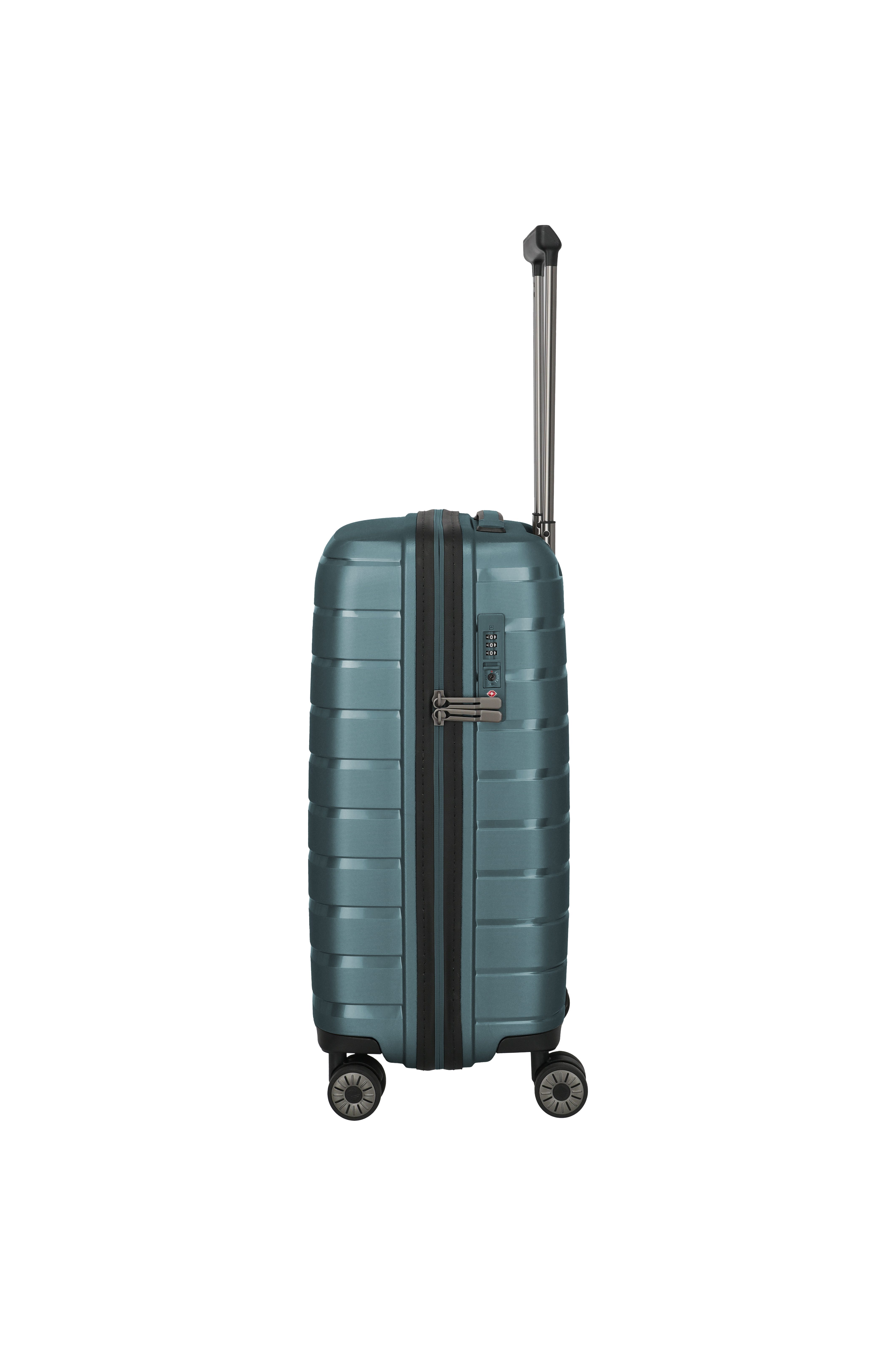 travelite Trolley AIR BASE Reisekoffer Hartschale, 4 Rollen, kratzresistenter Oberfläche und cleverer Innenaufteilung