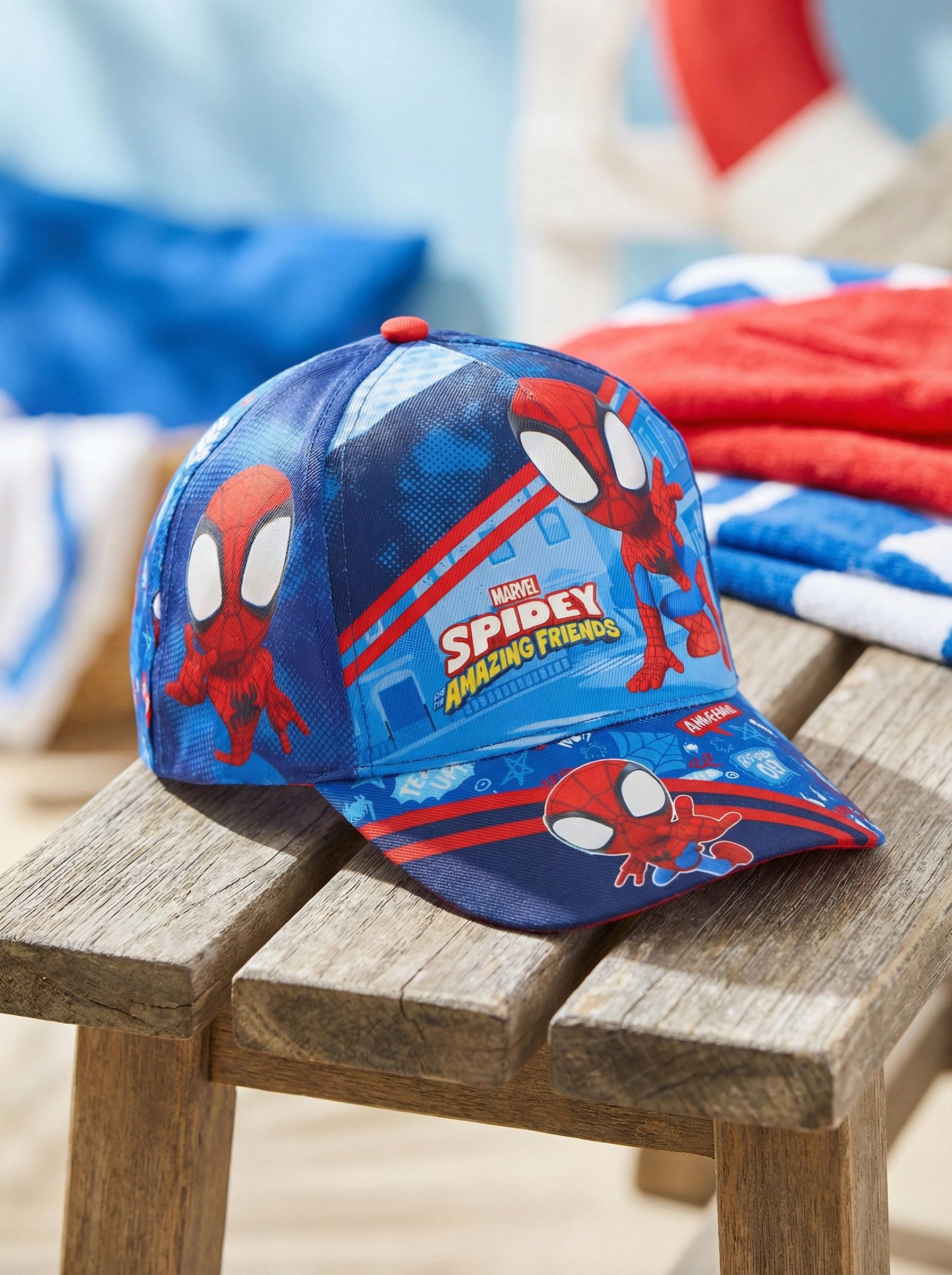 MARVEL Baseball Cap Marvel Spiderman Spidey Kinder Basecap Baseball Kappe Mütze Gr. 53