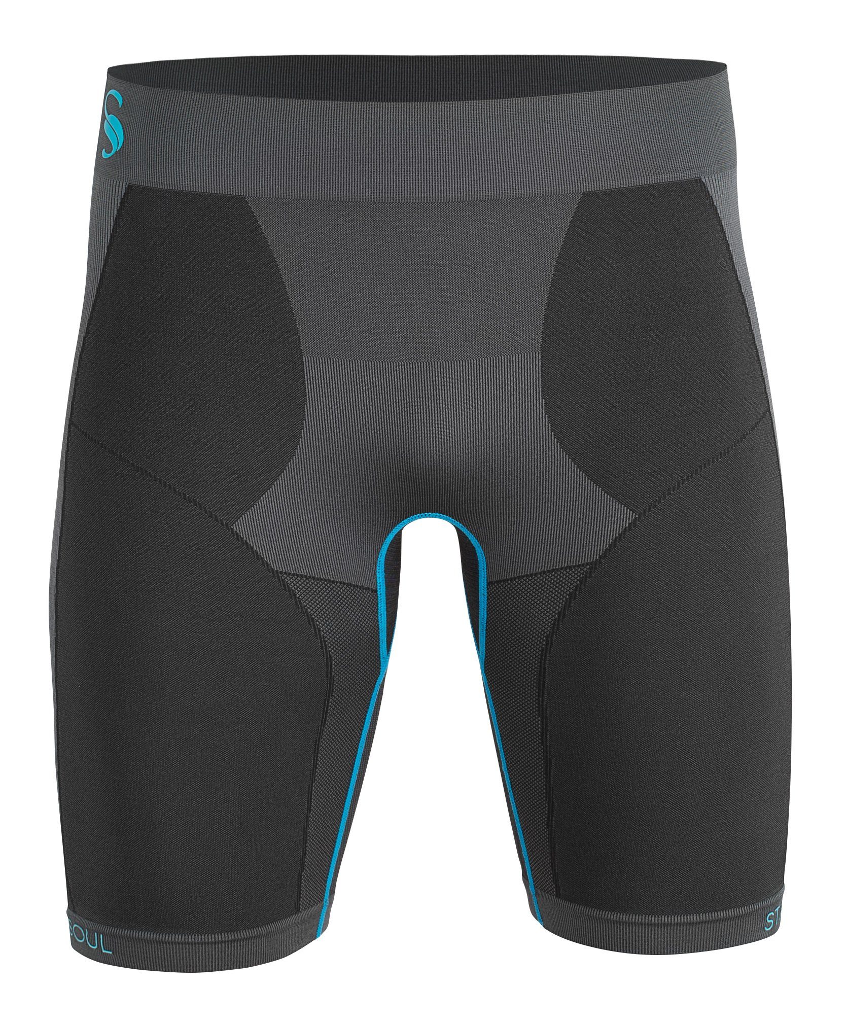 Radlerhose Funktionstights, Seamless, Base Layer, Herren