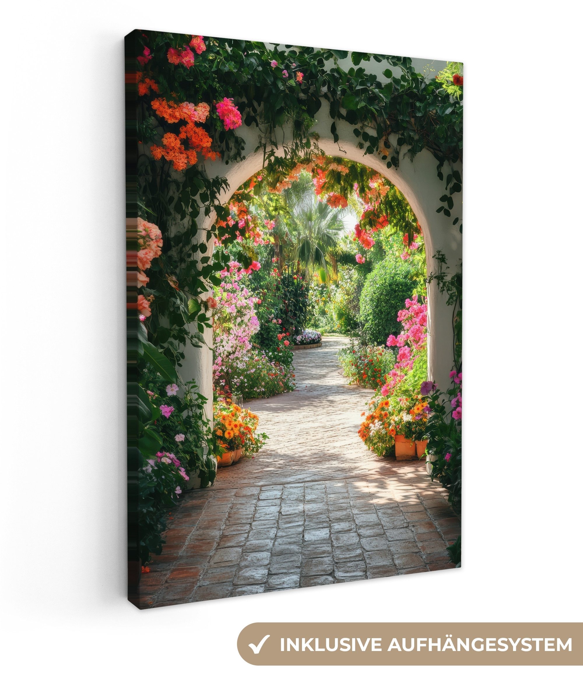 OneMillionCanvasses® Leinwandbild vista - Blumen - günstig online kaufen