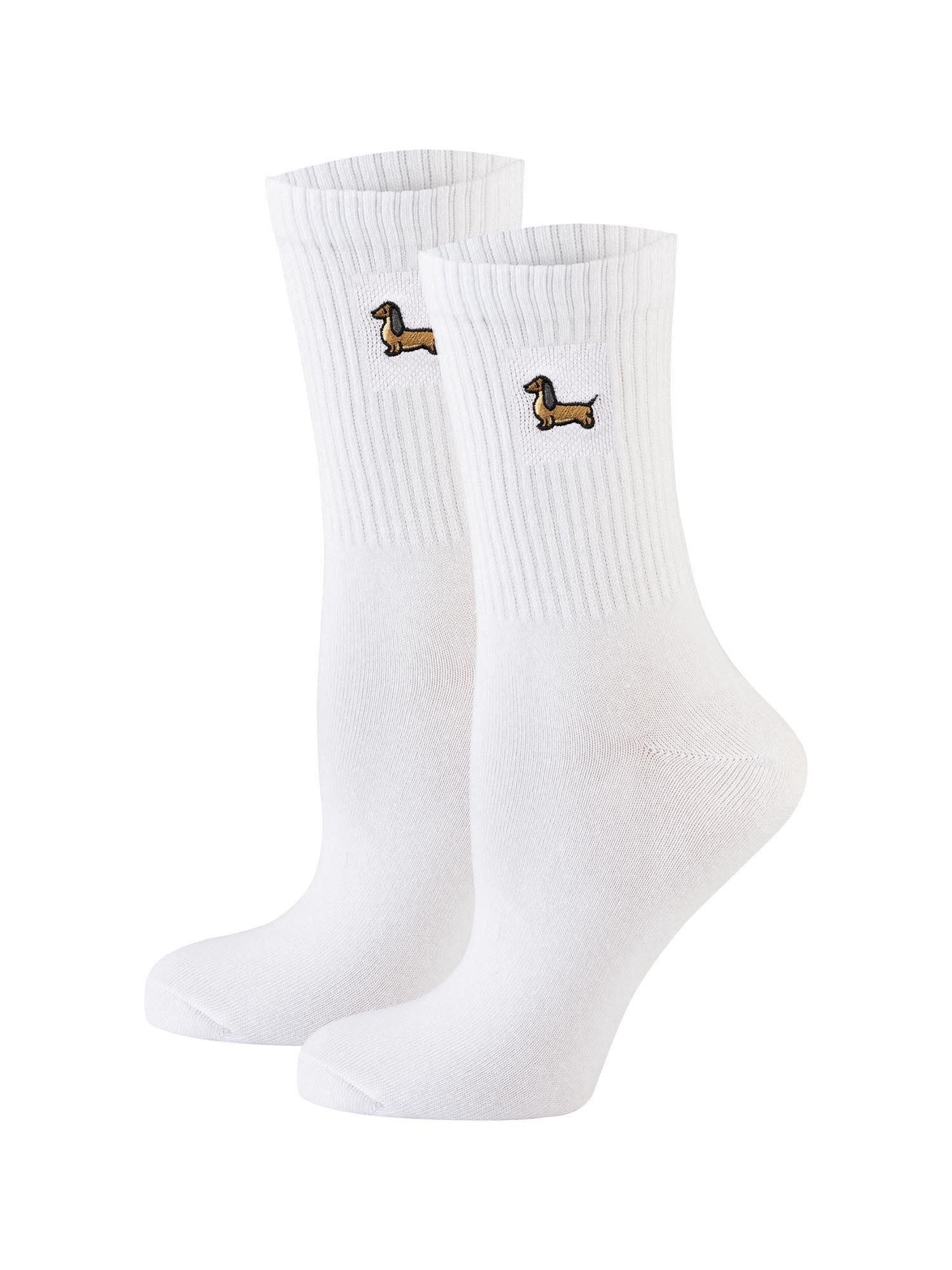 Nur Die Freizeitsocken Socken Good Vibes Tennissocken (2-Paar) Casual Socken, Alltagssocken, Bequeme Socken