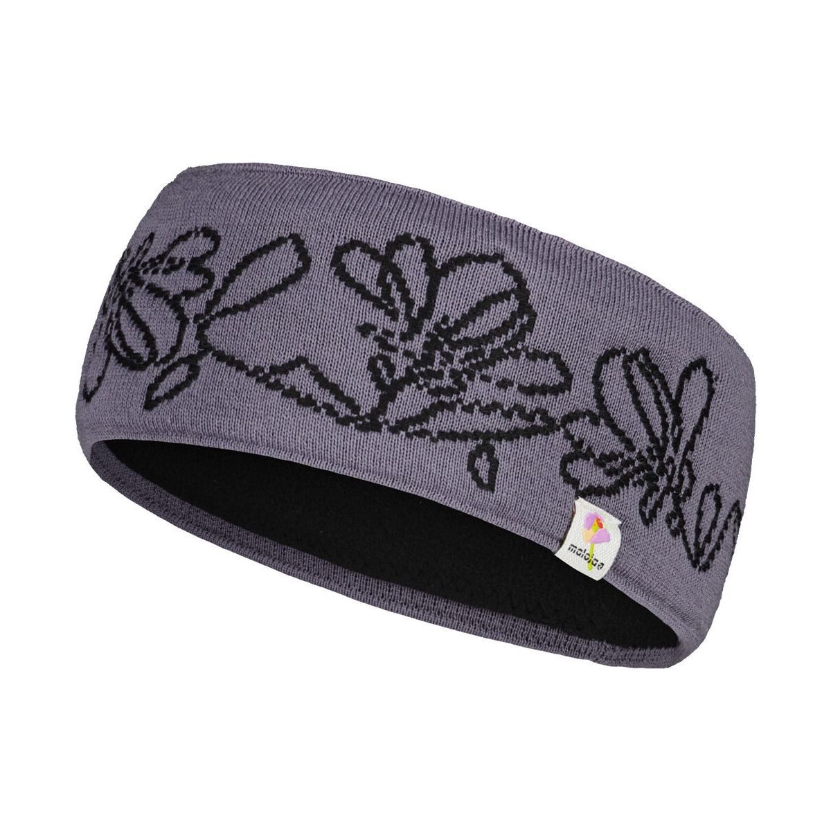 Maloja Skimütze BICHLALMM. Stilvolles Stirnband aus Woll-Mix mit einzigartigem Blumenmuster