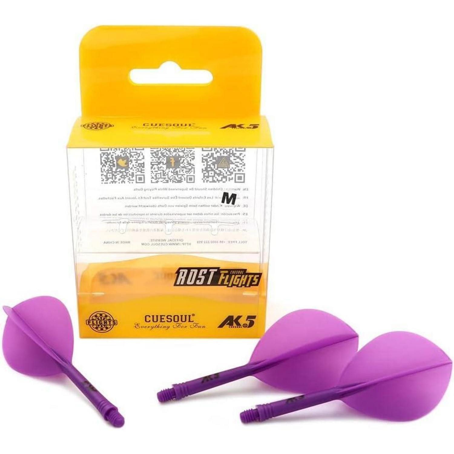 LuxusKollektion Pfeilschaft Dartschäfte Personalisiert Dartflights 3er Set TR-lila-S CSAK-54SDSYS