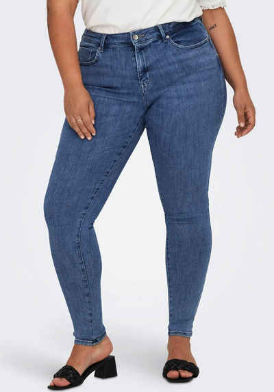 ONLY CARMAKOMA Skinny-fit-Jeans CARPOWER MID SKINNY PUSH UP REA2981 NOOS