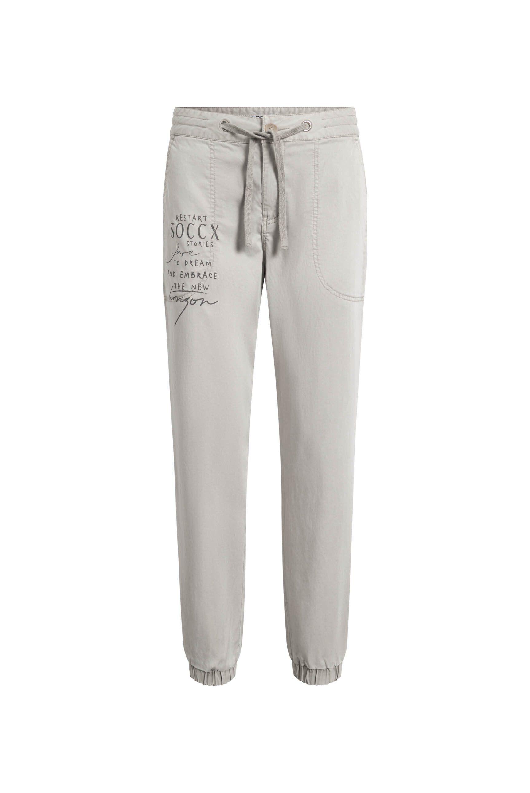 SOCCX Stoffhose mit Eingrifftaschen günstig online kaufen