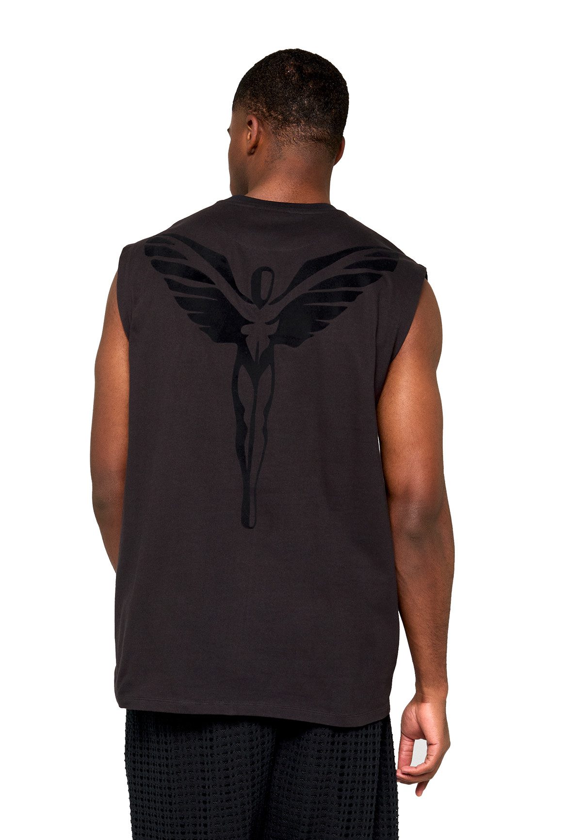 COLUCCI T-Shirt Backprint Muscle Logo