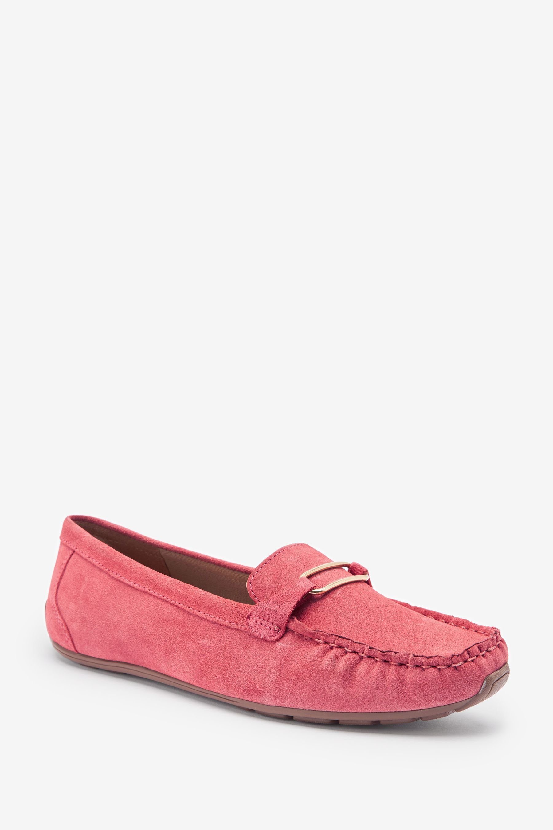 Next Forever Comfort® Driver (1-tlg) Pink Schuhe Leder aus Ballerina
