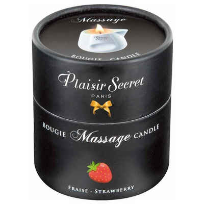Plaisir Secret Massagekerze Massage Candle Strawberry 80ml