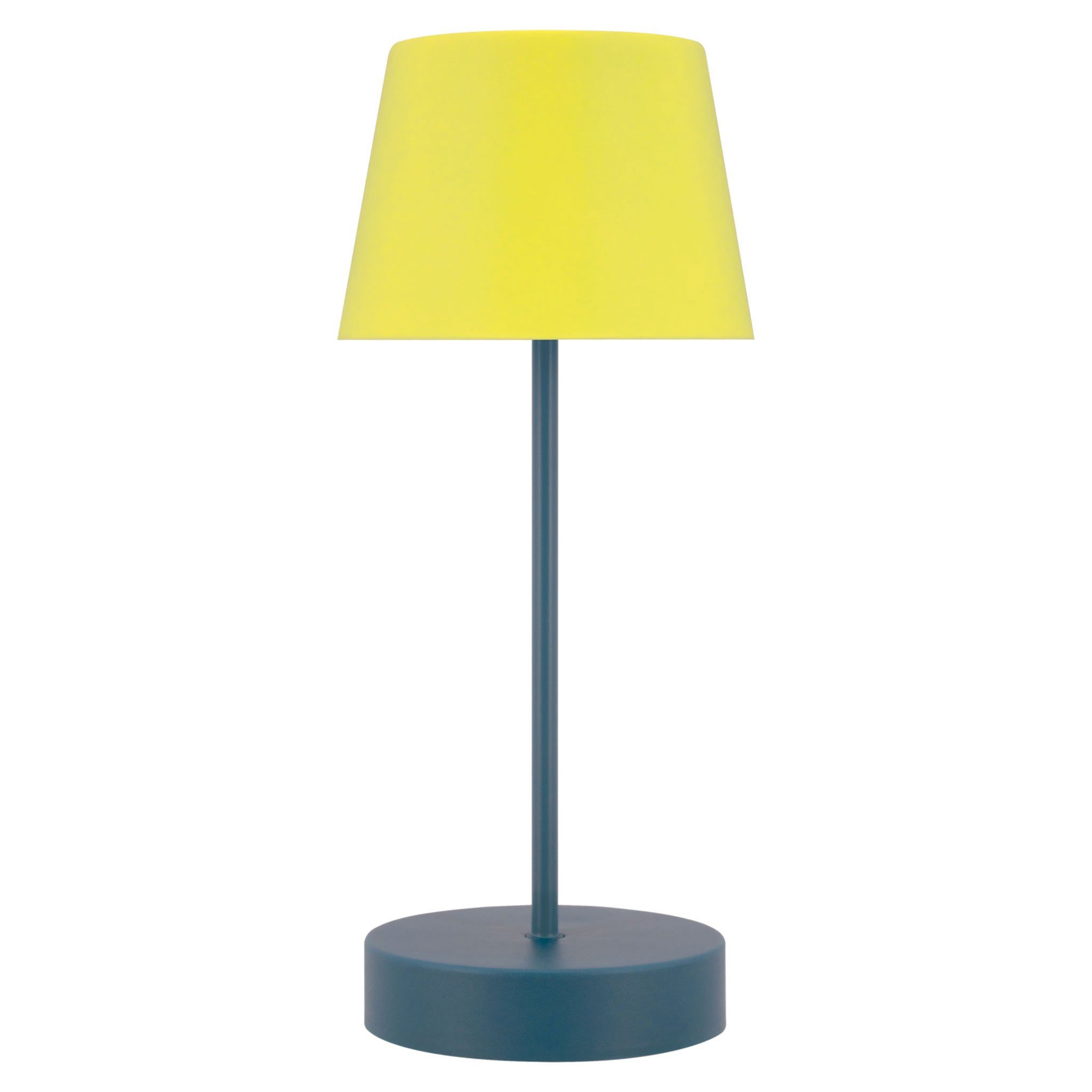 Remember LED Tischleuchte OSCAR; LED-Leuchte für Innen und Außen mit Dimmfunktion; Kabellos, LED fest integriert, Warmweiß