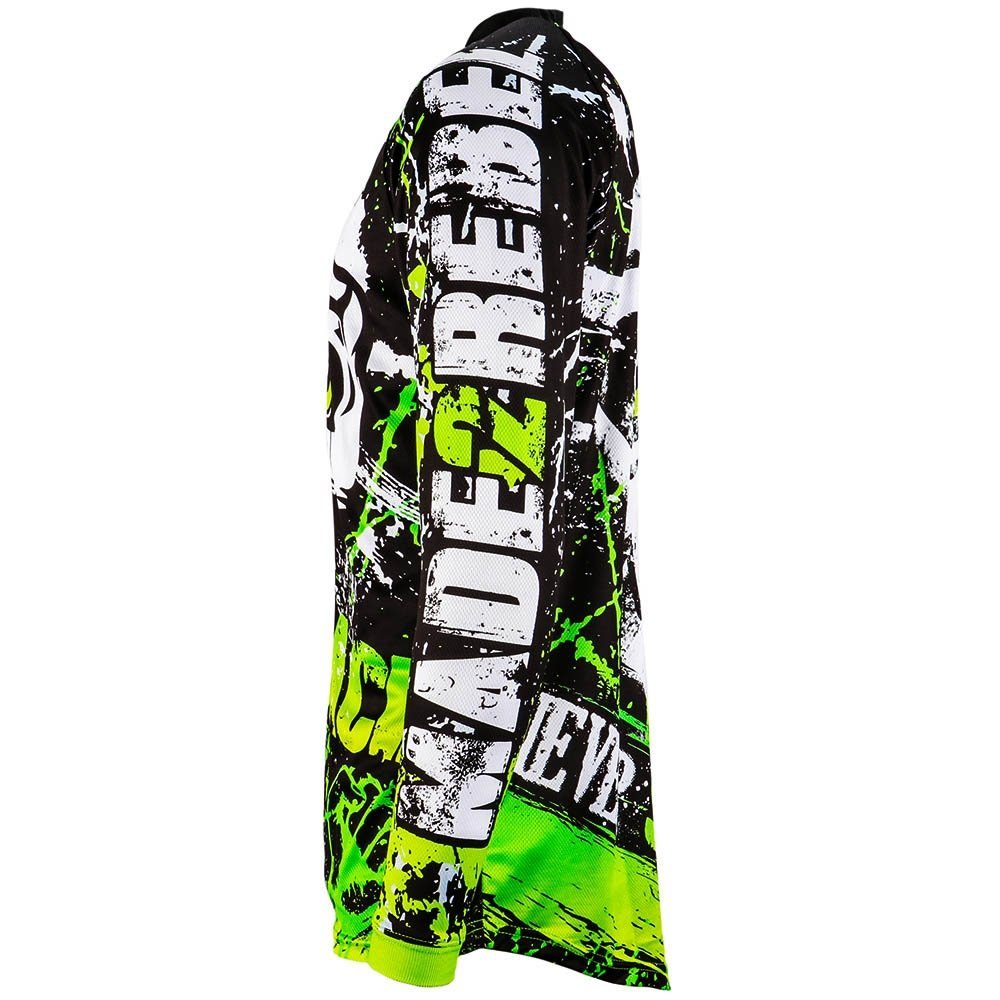 Funktionsshirt MX Jersey Strike Back Grün leuchtende Farben