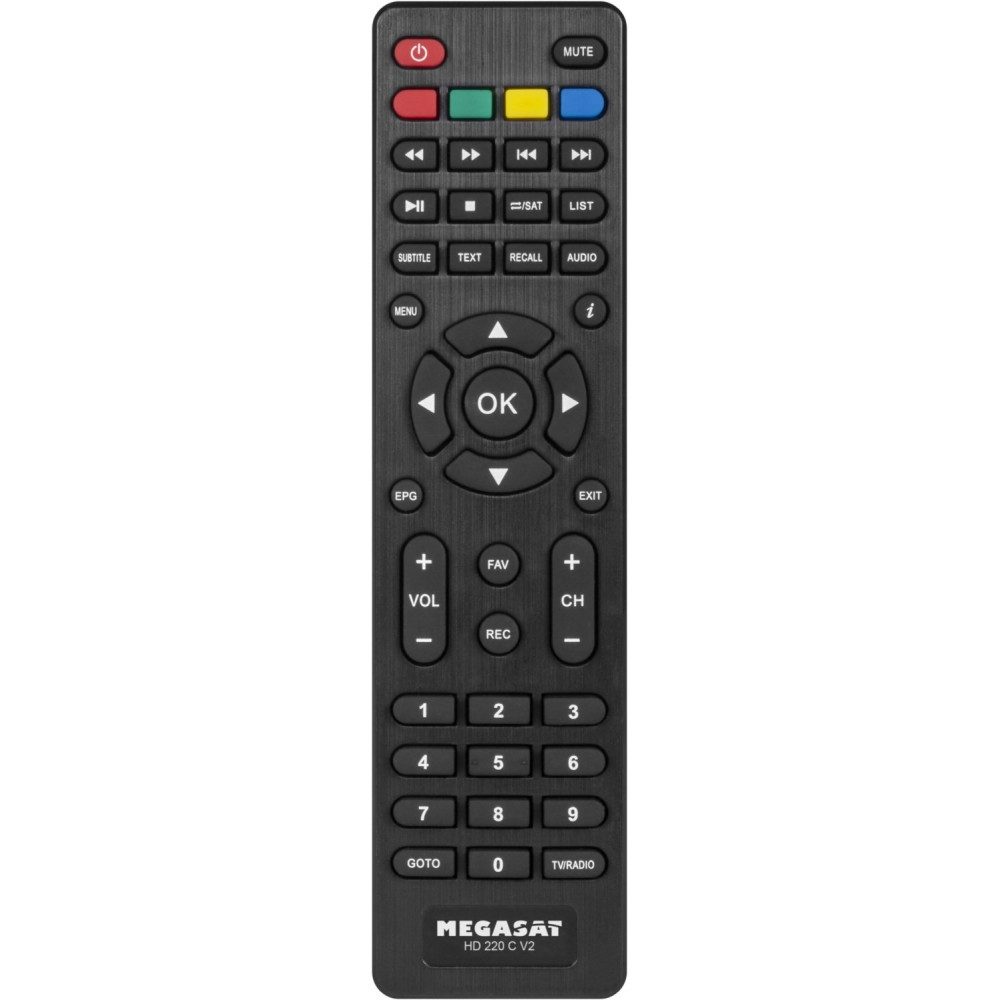 Megasat Megasat HD 200 C (V2) HDTV-Kabelreceiver für brillante Bilder. Kabel-Receiver (DVB-C Kabel-Receiver, Brillante HD-Qualität)