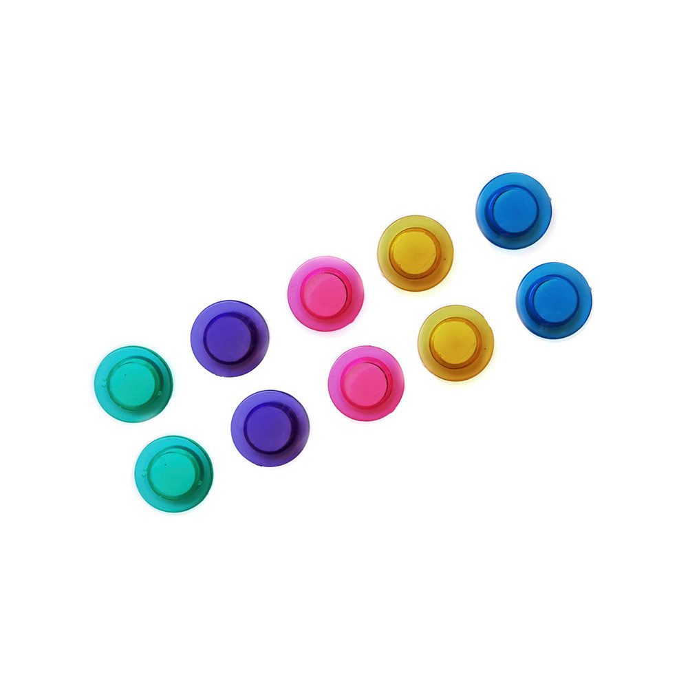 ALLboards Magnet ALLboards Magnete 10 Stück, Rund 30mm, Für Whiteboards Magnettafeln