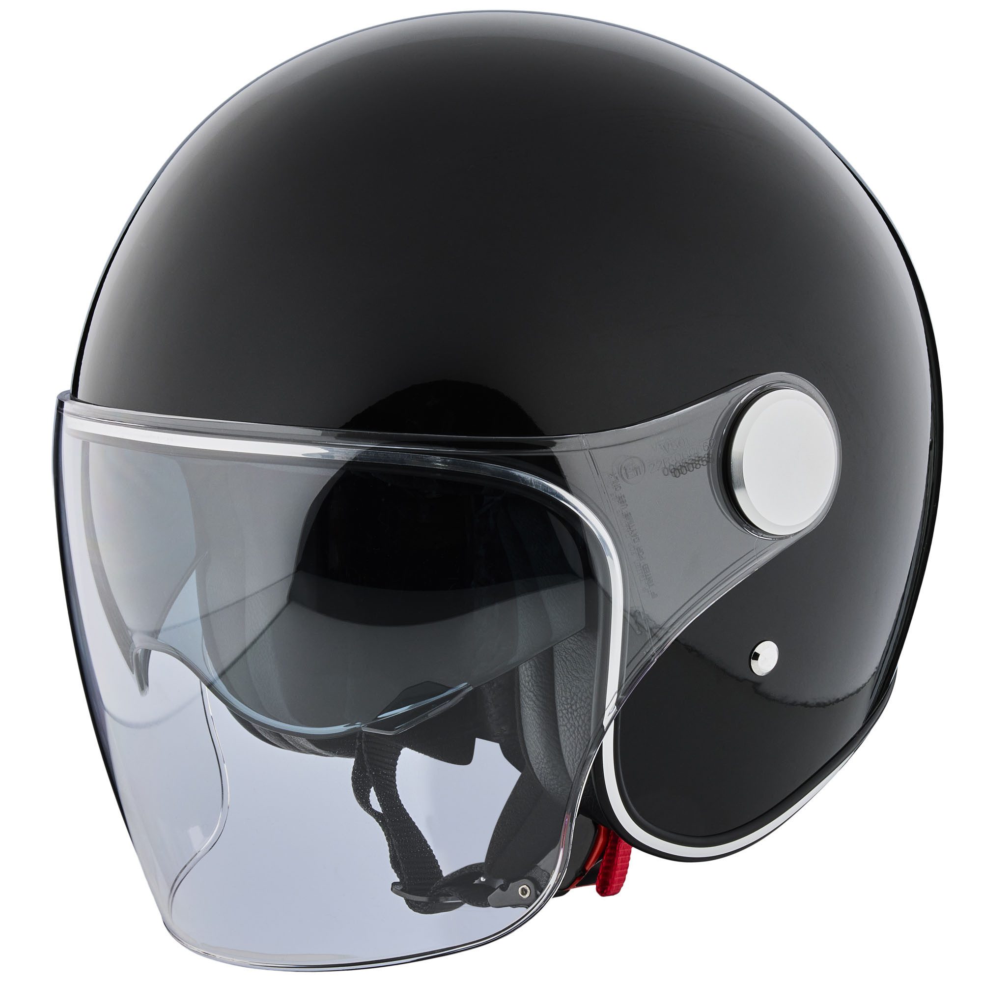 PEROZ Motorradhelm Viagi Jethelm, Vorbereitet Für Kommunikationssystem,herausnehmbares Innenfutter
