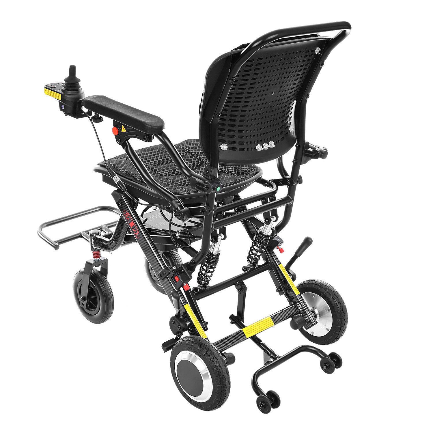 Antar Electric Mobility Scooter, Carbon Folding Wheelchair, Lightweight Wheelchair/Rollator up to 120 kg