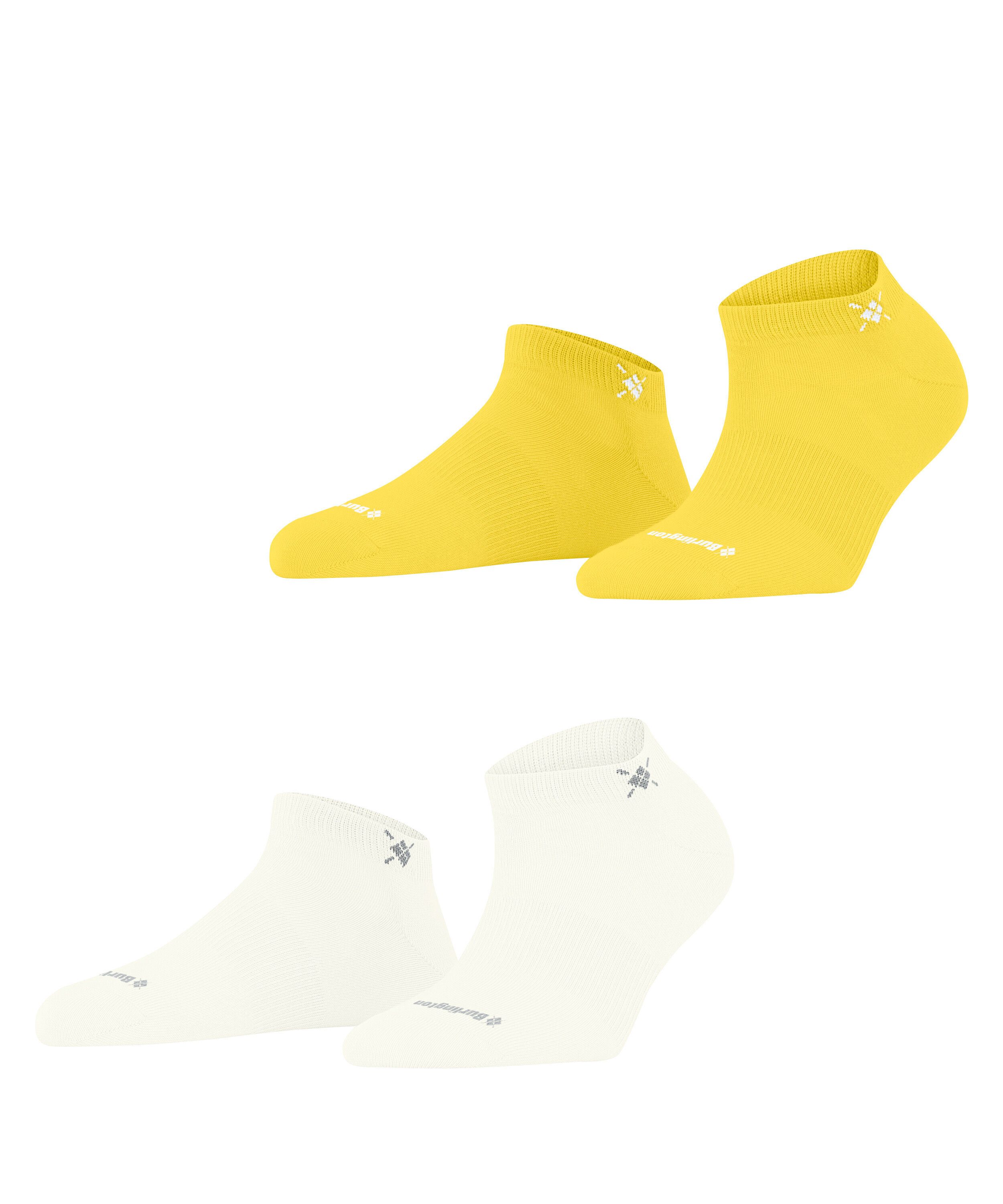 Burlington Sneakersocken Burlington Everyday 2-Pack Damen (2-Paar) aus weicher gekämmter Baumwolle