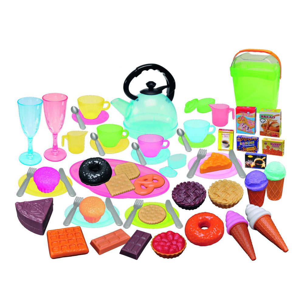 Besttoy Spielküche Besttoy - Tee Set in Box - 66-teilig Kunststoff