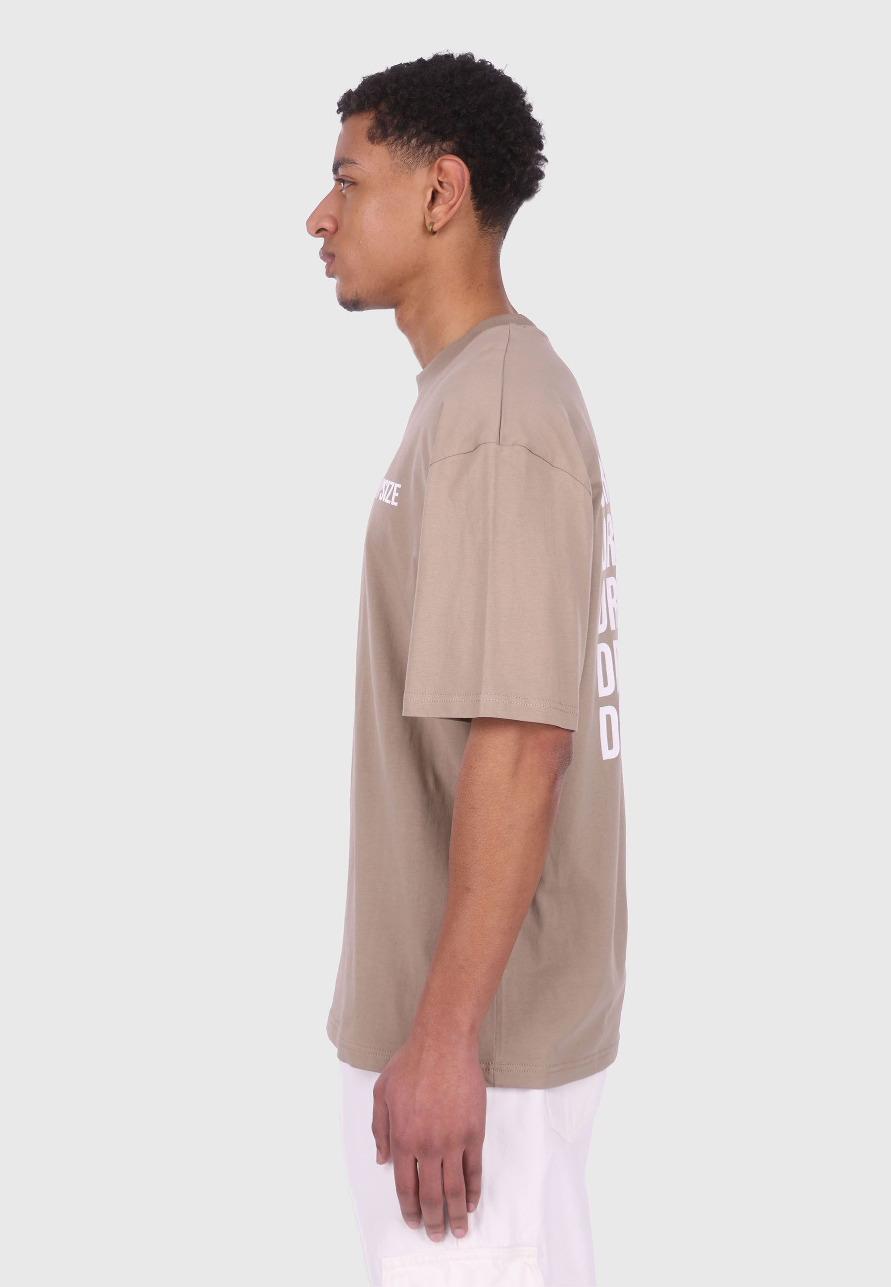 Dropsize T-Shirt Dropsize HEAVY OVERSIZE DROPSIZE STUDIOS SWIRL T-SHIRT (1-tlg)