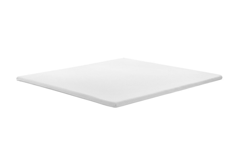 riess-ambiente, Topper CLOUD FLEX 160x200cm weiß – Gel-Memory-Schaum, Komfort, Design, 5 cm hoch, Polyester, (Einzelartikel), Topper mit rutschfester Unterseite – ideal für erholsame Nächte
