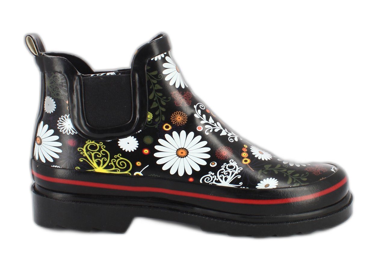 Beck Damen Chelsea Gummistiefel Daisy Gummistiefel (aus weichem Naturkautsc günstig online kaufen