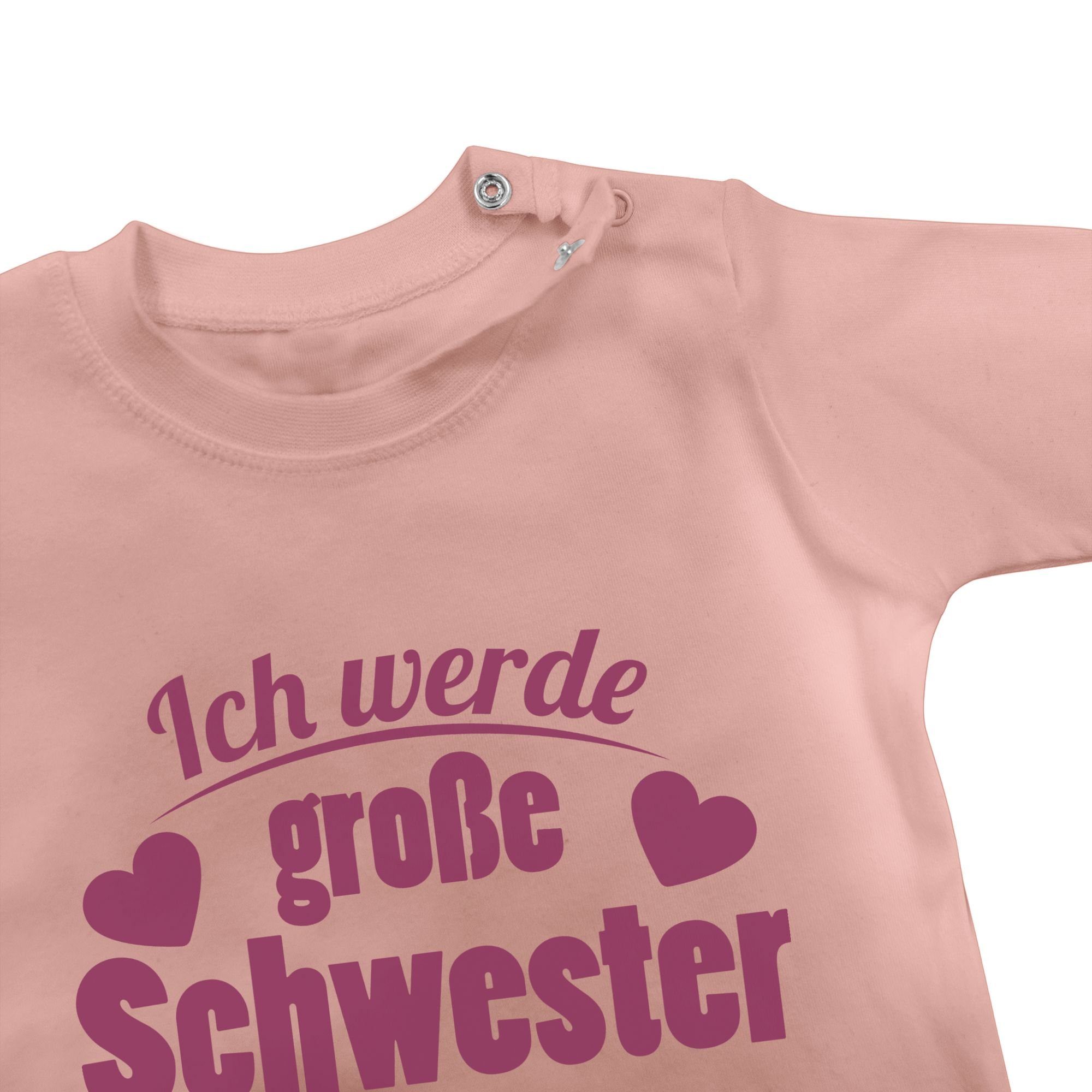 Shirtracer T-Shirt Ich werde große Schwester Große Schwester – Bild 3 von 5