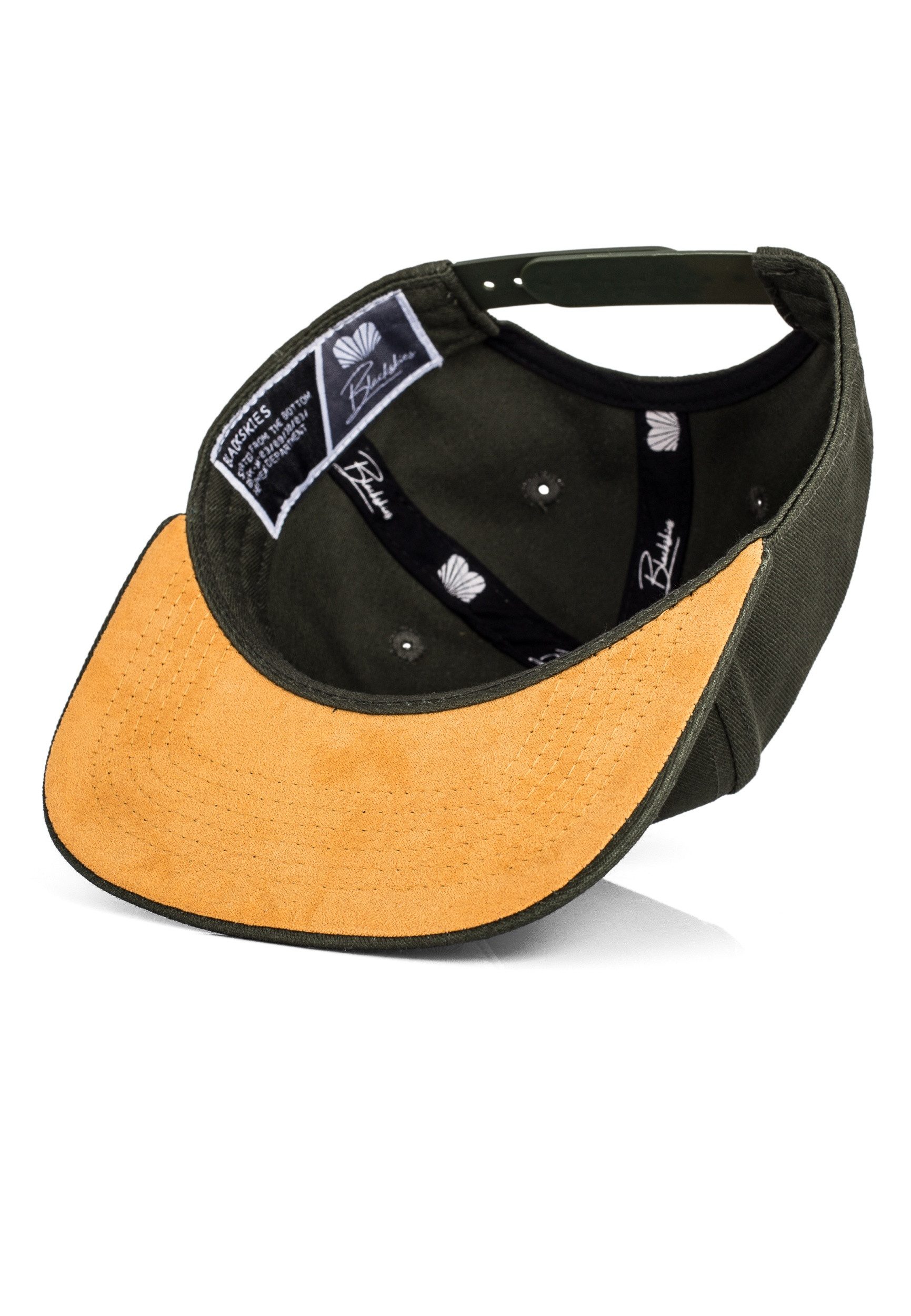 Blackskies Baseball Cap Essentials Snapback Cap 2er Set Eltern-Kind - Olivgrün-Braun