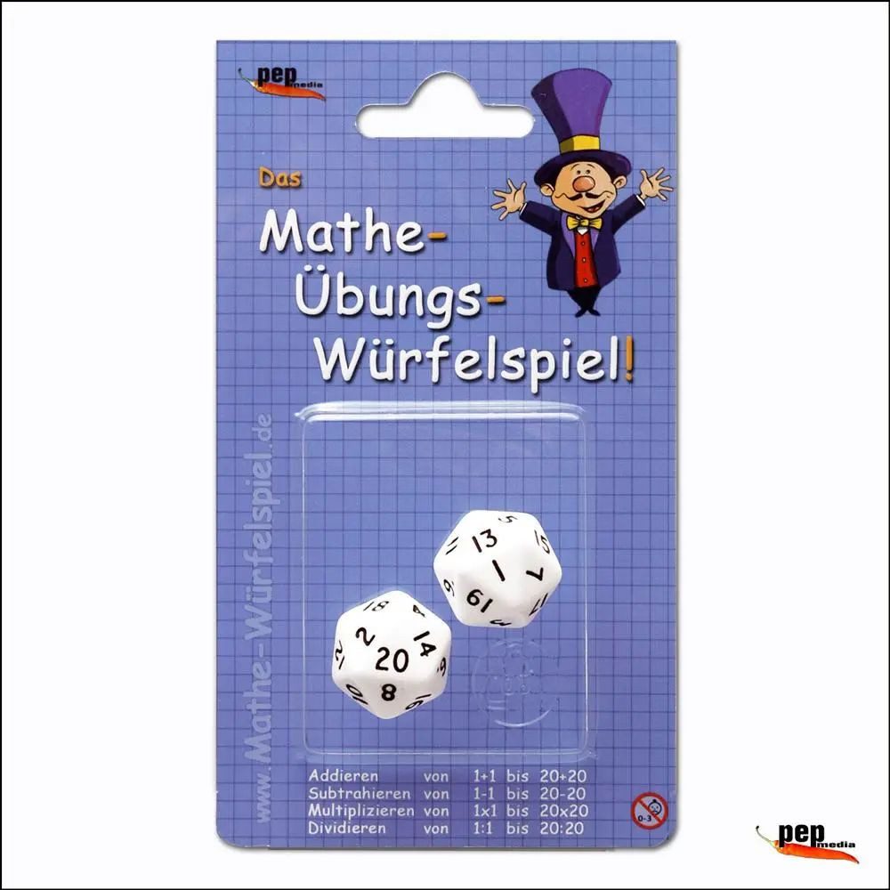 Spiel Mathe-Übungs-Würfelspiel!